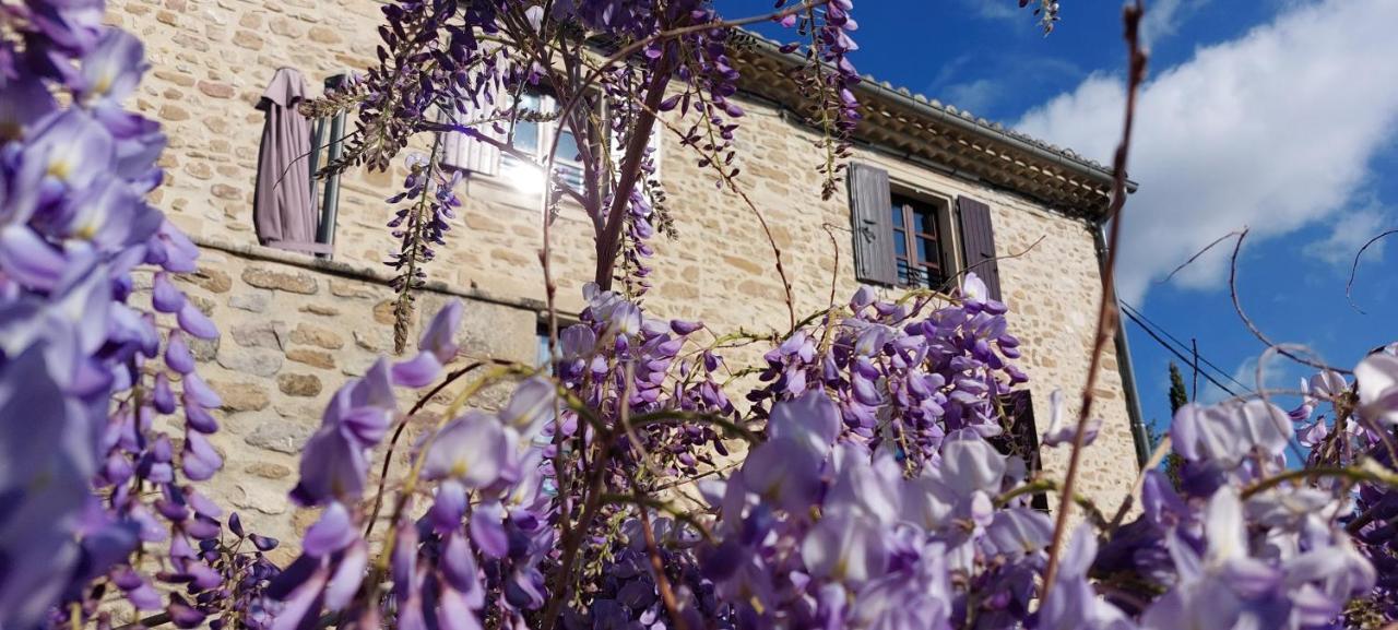La Maison Wisteria Saint-Pantaleon-les-Vignes Exterior photo